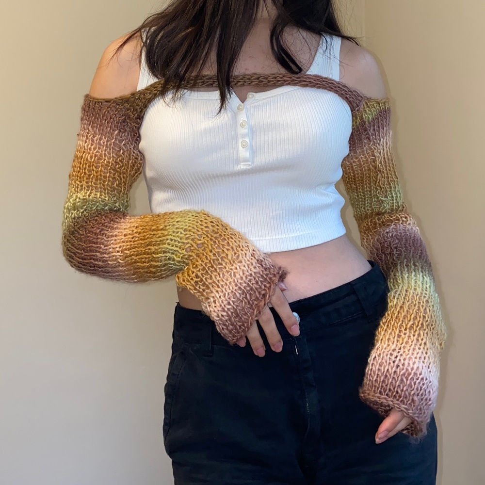Handmade knitted sweater